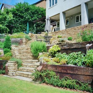 Garden design, terracing, stone steps – hampshire, wesst sussex & surrey Garden design, terracing, stone steps - hampshire, wesst sussex & surrey