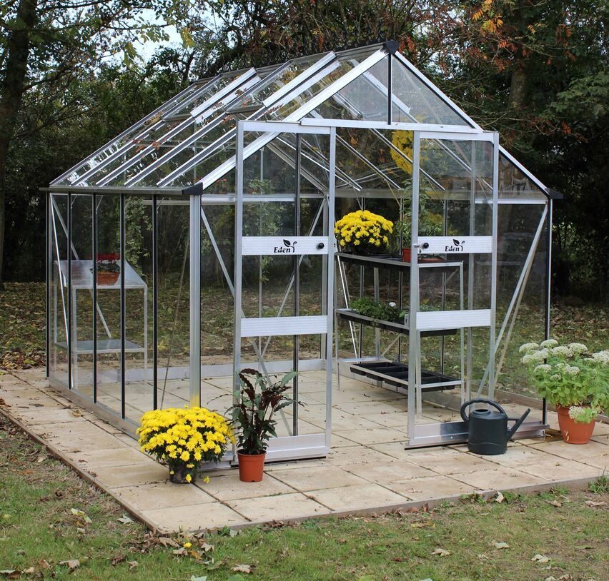 Eden Blockley 810 greenhouse aluminium