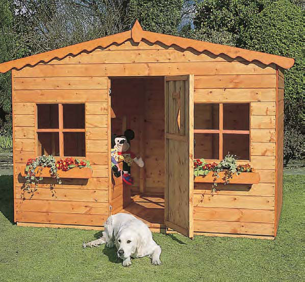 Oaktree Childrens Playhouse 8' x 6' without veranda
