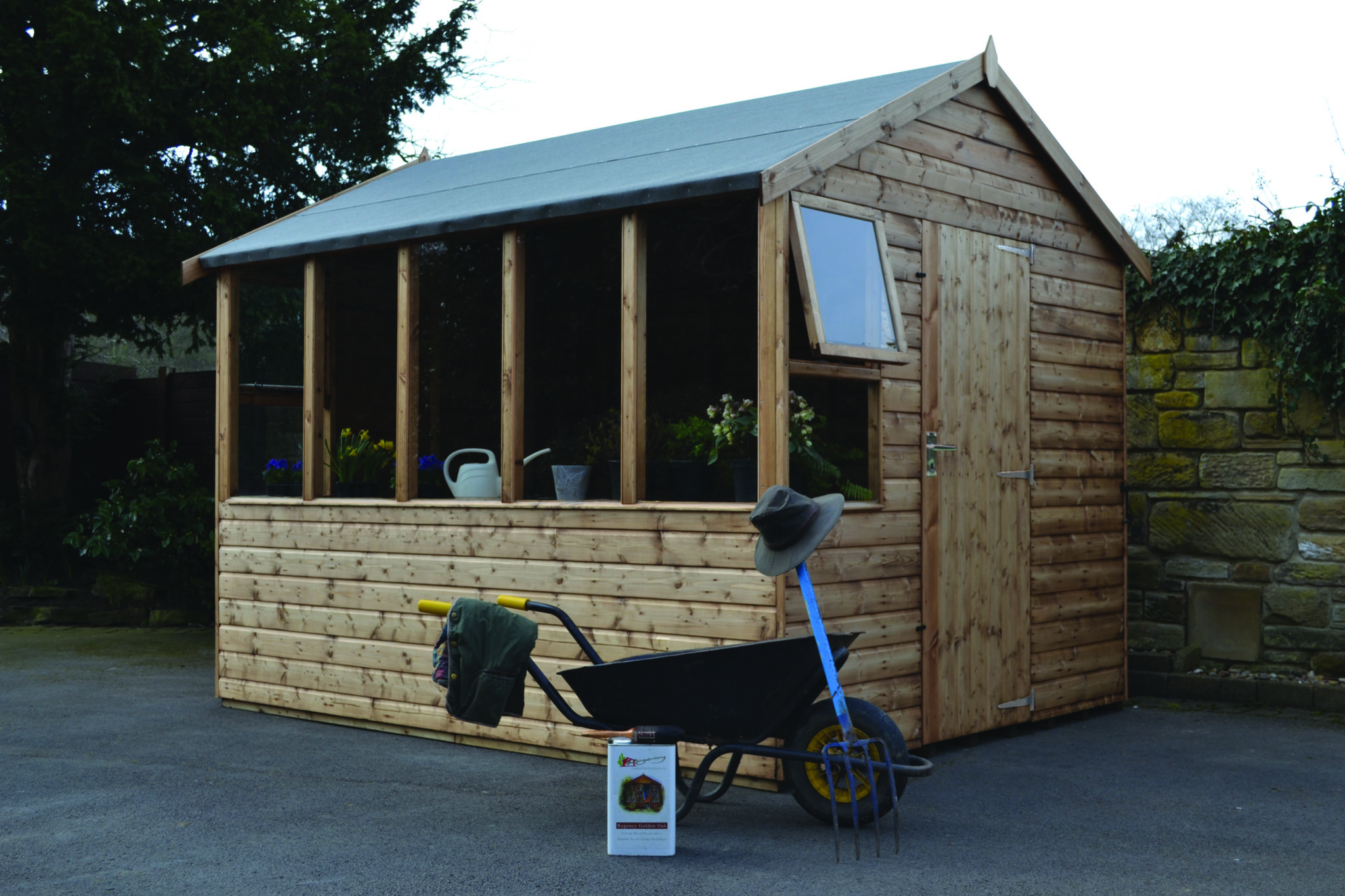 Regency Kew potting shed 10' x 8' R2 style