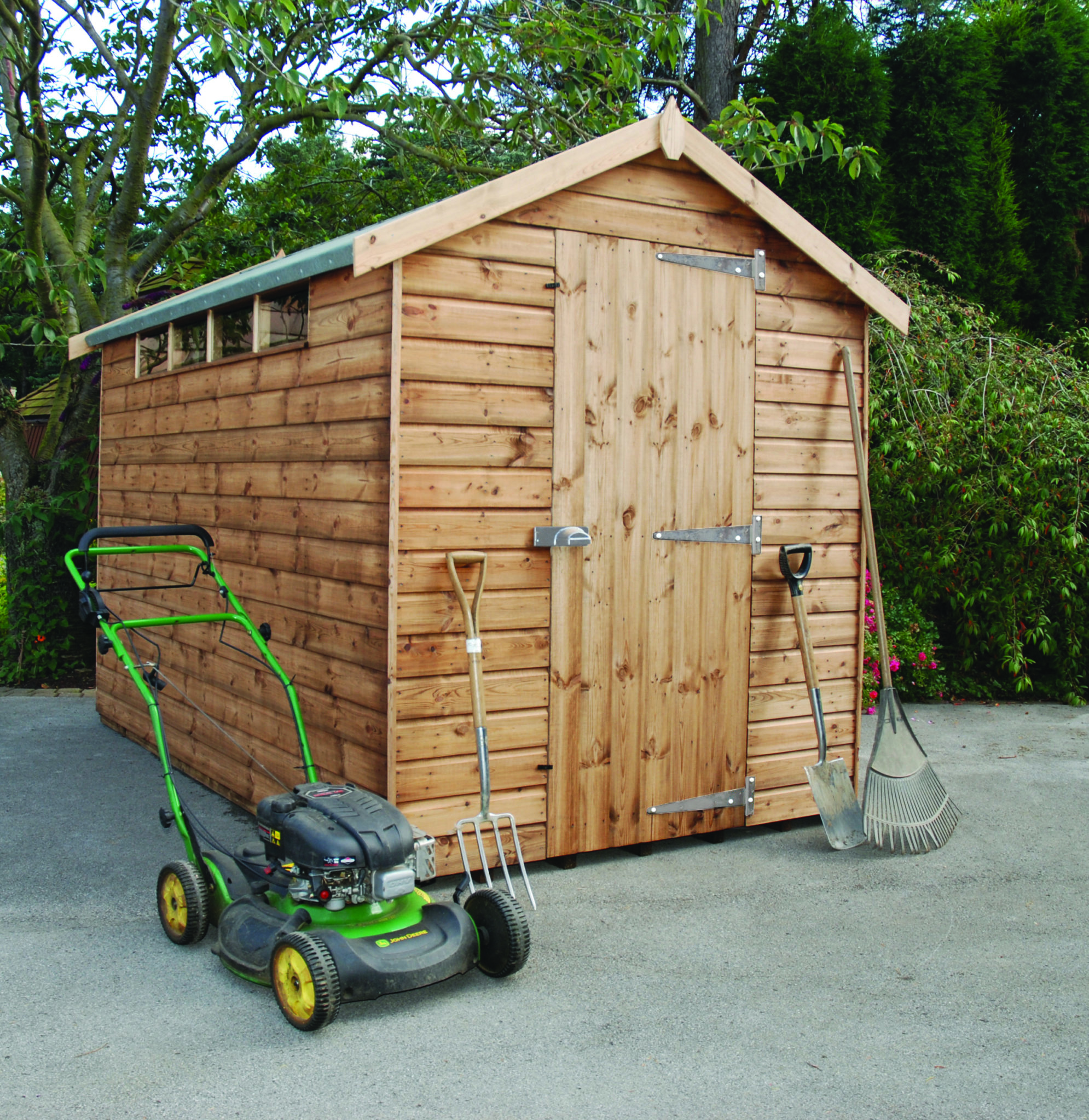 Regency Security Apex shed 10' x 6'