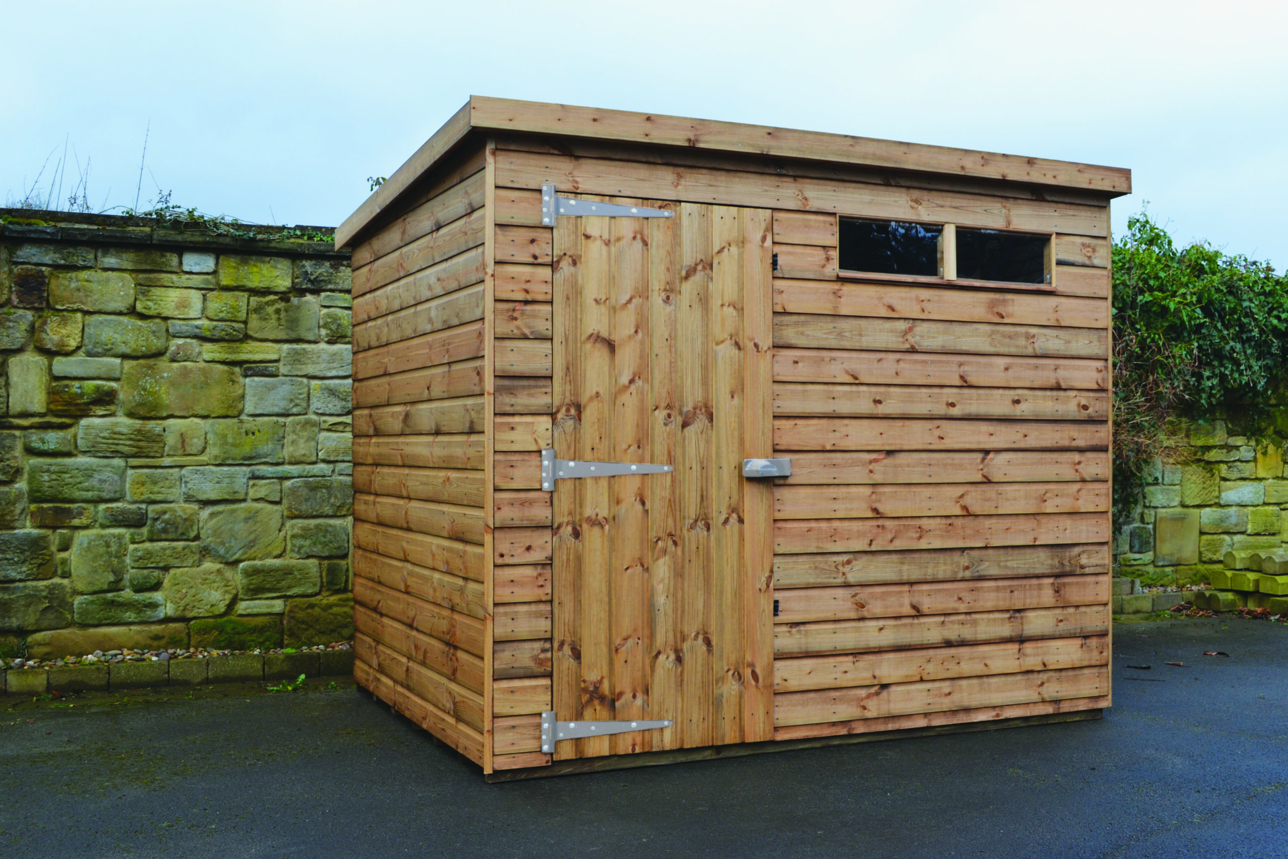 Regency Security Pent shed 8' x 6' R3 style