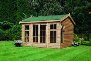Regency Palermo Summerhouse 12' x 10' with optional green felt tiles