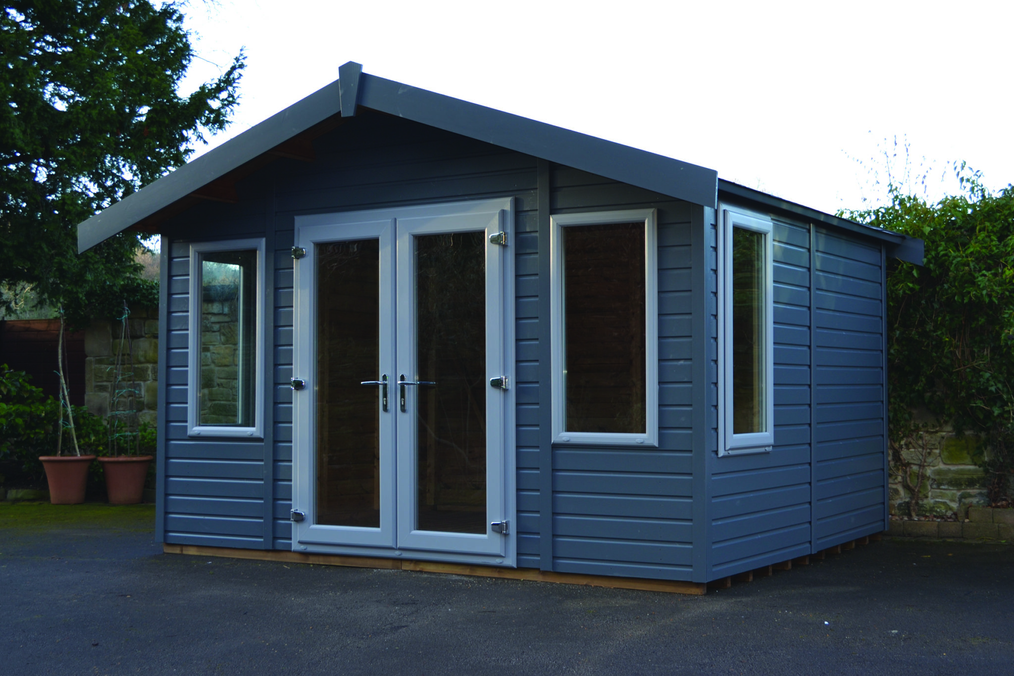 Regency Pegara Summerhouse 12' x 8' with optional grey paint