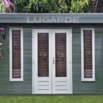 Lugarde Log Cabin flat roof B11