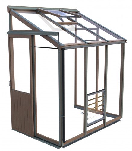 Alton Evolution Four Lean to Greenhouse