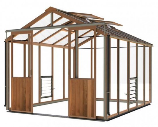 Alton Evolution Large Cedar Greenhouse