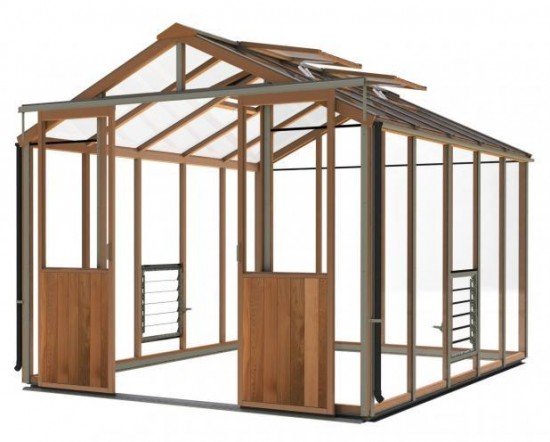 Alton Evolution Large Cedar Greenhouse