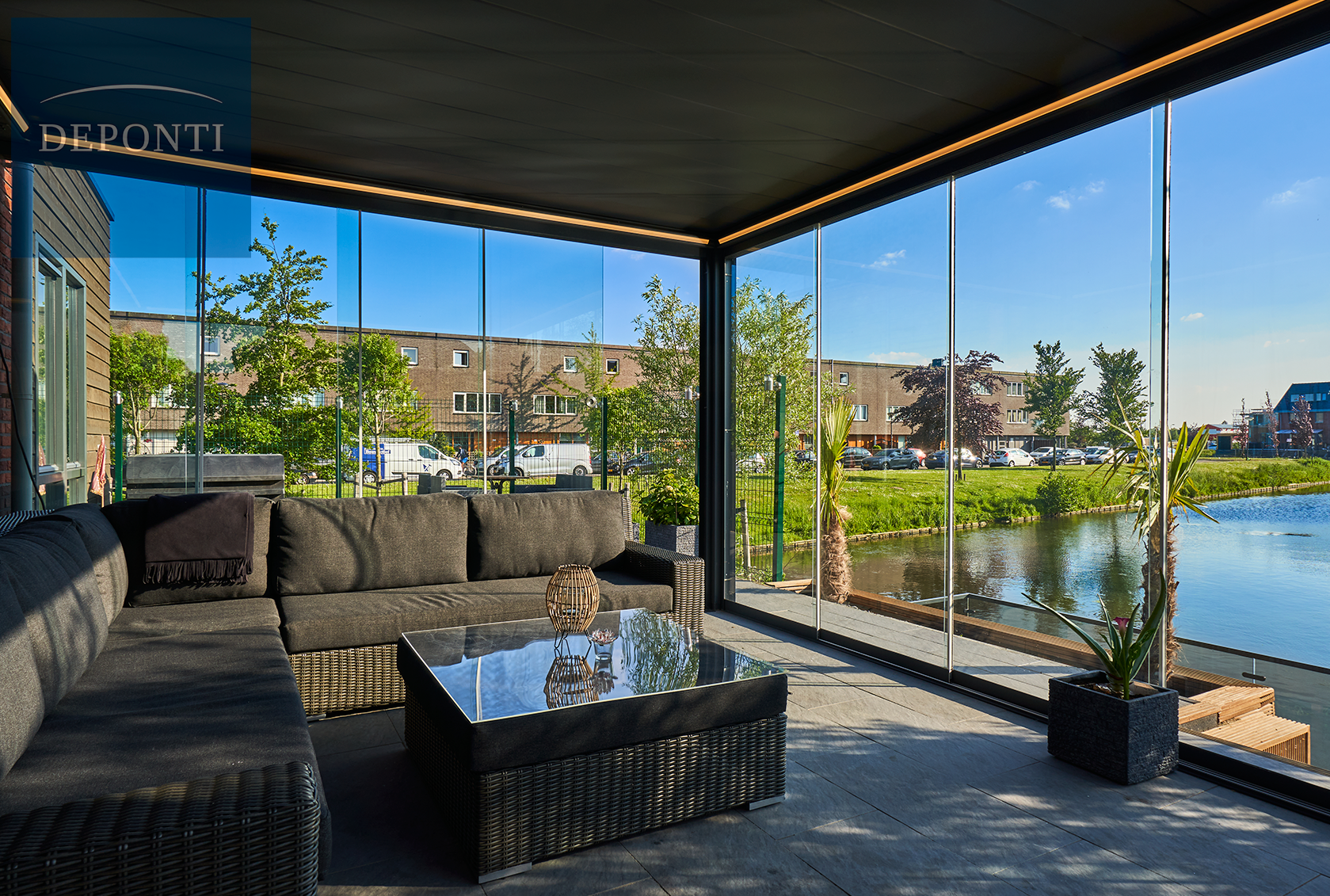 Deponti Pinela Pergola Retractable Roof